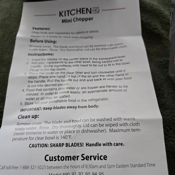 Kitchen chopper - Picture 5 of 6